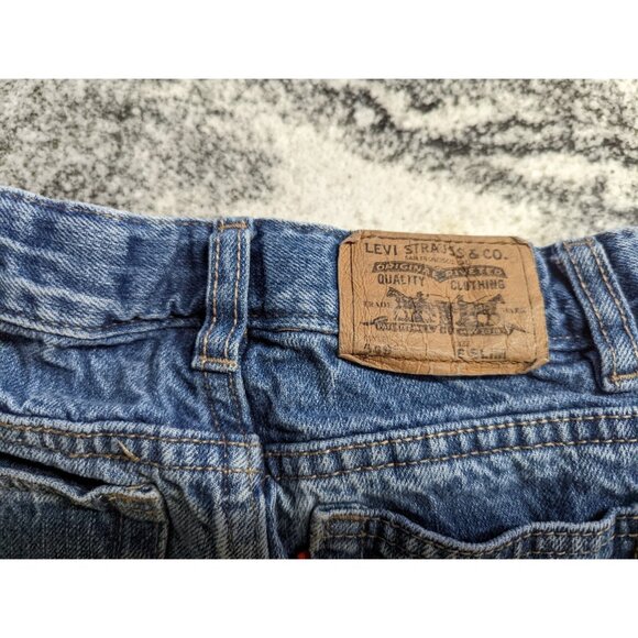 Levi's 549 Kids Boy's Relaxed Fit Straight Leg Denim Jeans Size 6 Slim - Picture 5 of 7